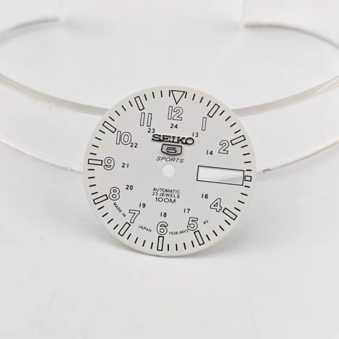28.5mm C3 Green Luminous Watch Dial Face for NH36A Automatic Mechanical Movement
