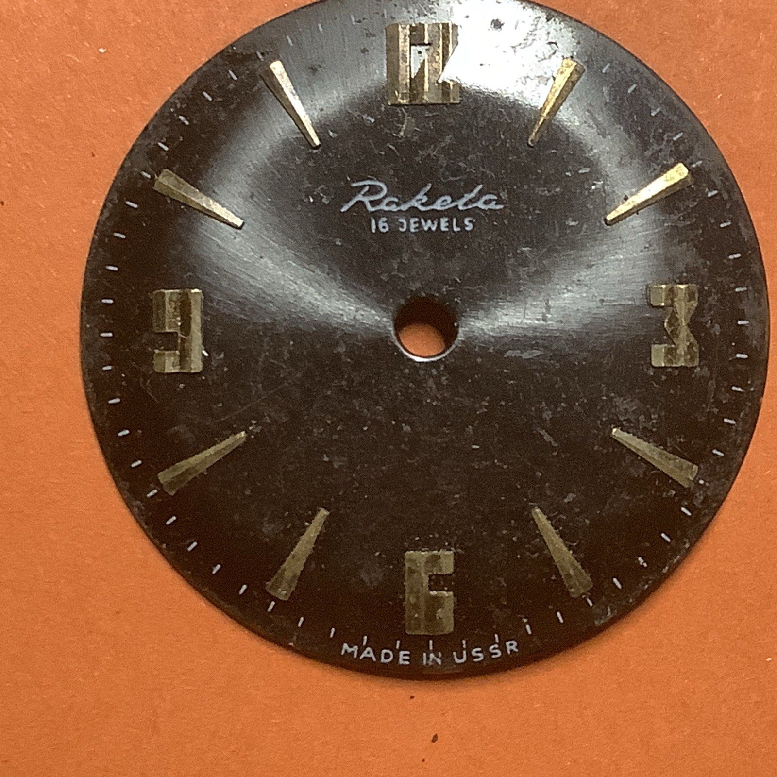 RAKETA 2609. Dial. 29mm Diameter Type 3