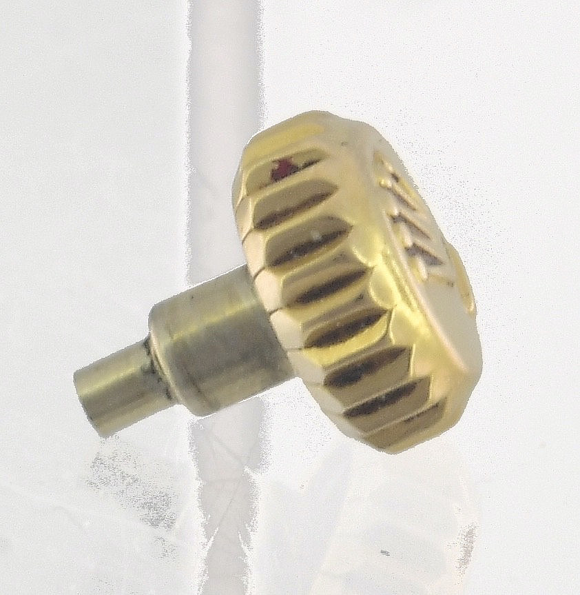 Vintage Rolex 6mm 18k Yellow Gold Crown – 24 603 8 – Mint Condition –