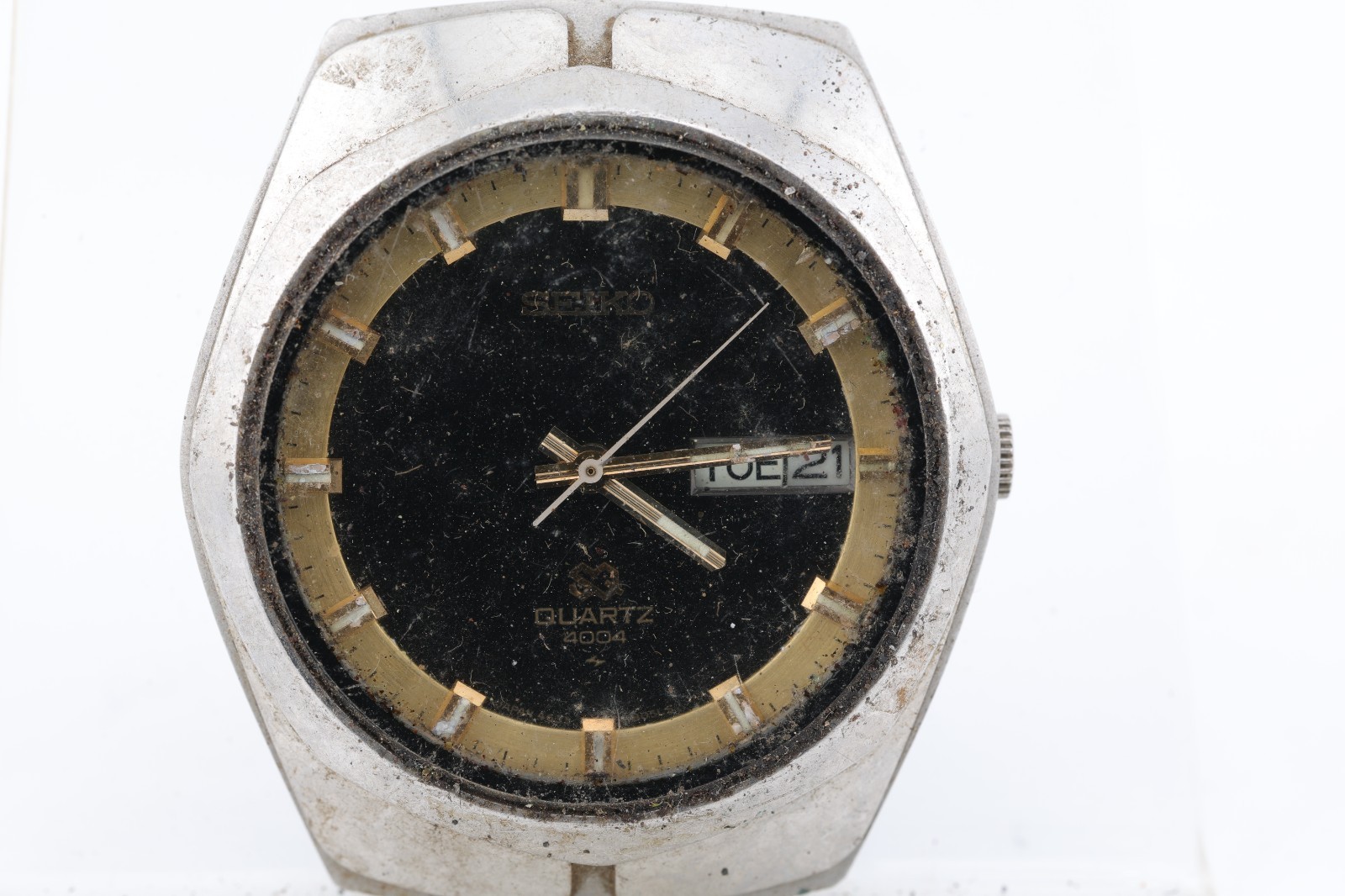 SEIKO cal. 4633A, 2j SQ QUARTZ WRIST WATCH MOVEMENT, UNTESTED, FOR REPAIR (KK)