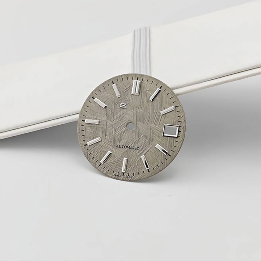 28.5mm Watch Dial Mechanical Watch Random Pattern Dial for NH35/NH36 Movement
