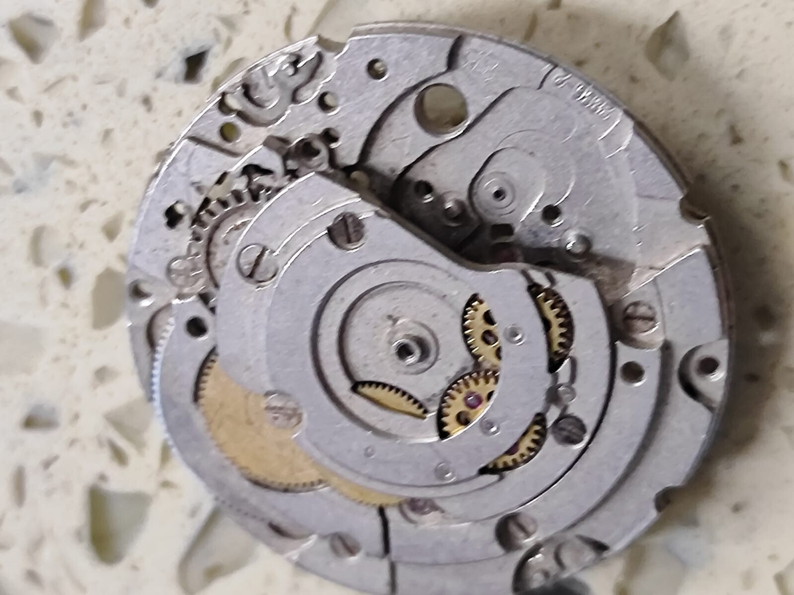 Eta 2836-2 AUTOMATIC Incomplete MOVEMENT (FOR PARTS ) Used