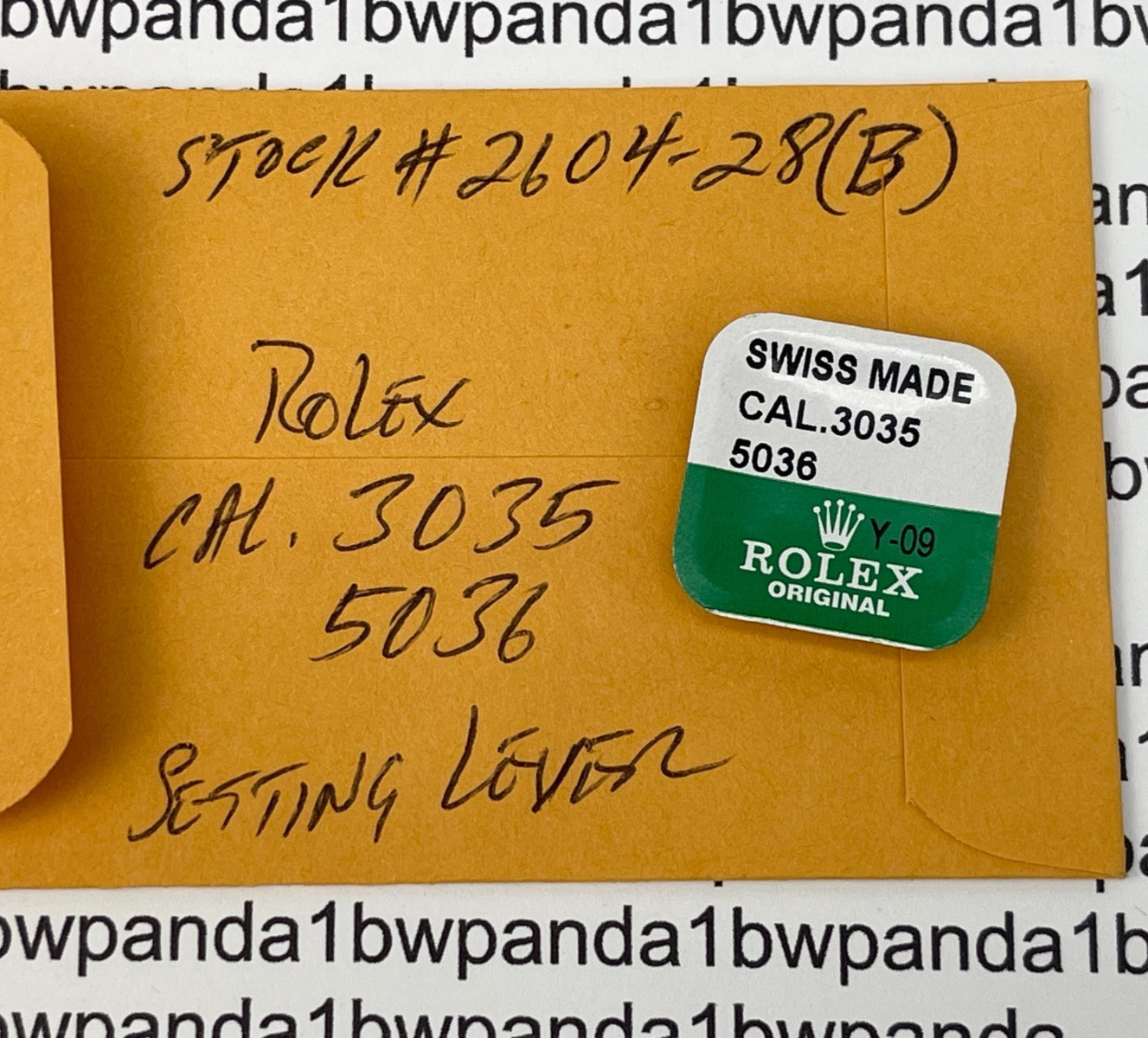 OEM Rolex Part #3035-5036 Setting Lever ==Brand New==Genuine Factory Sealed===