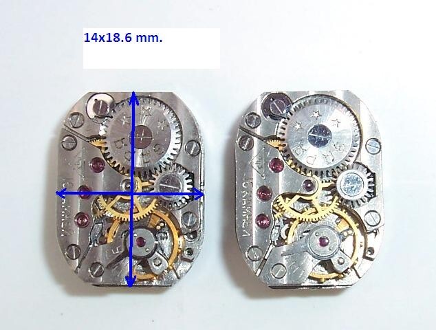 Lot 56 ladies watch movements Zarja Geneve Waves Anglage 14×18 mm Steampunk Art