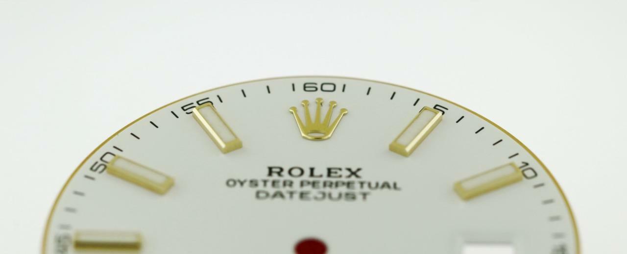 Original Men’s Rolex Datejust 41mm 126333 126303 Gloss White Stick Dial 2/T #P9
