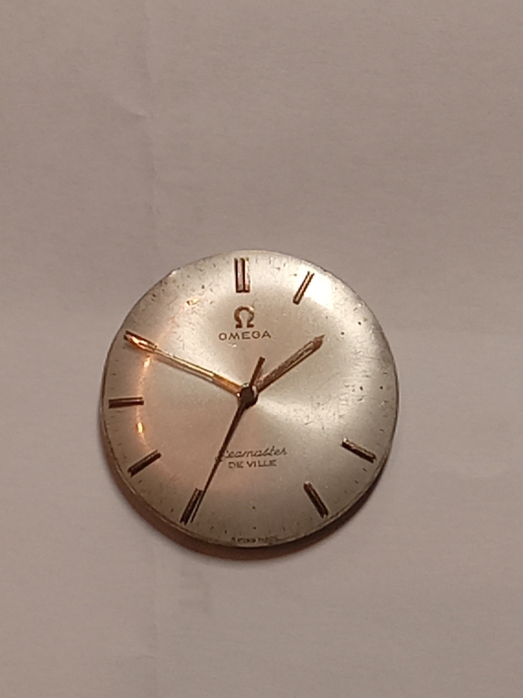 Omega Seawater De Ville Cal 600 Watch Movement 17 Jevels Mens Manual