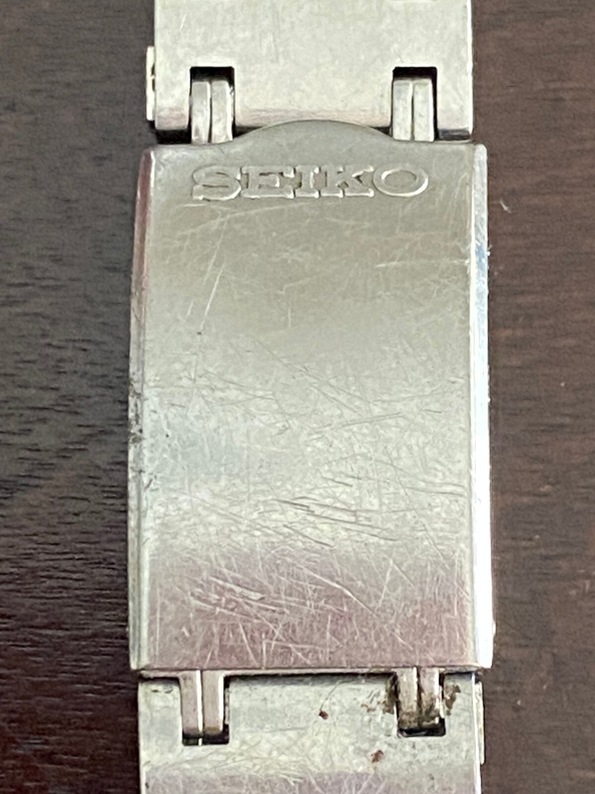 VINTAGE 20MM SEIKO WRIST WATCH BAND, STAINLESS STEEL,WILL FIT UP TOO 6.25″ WRIST