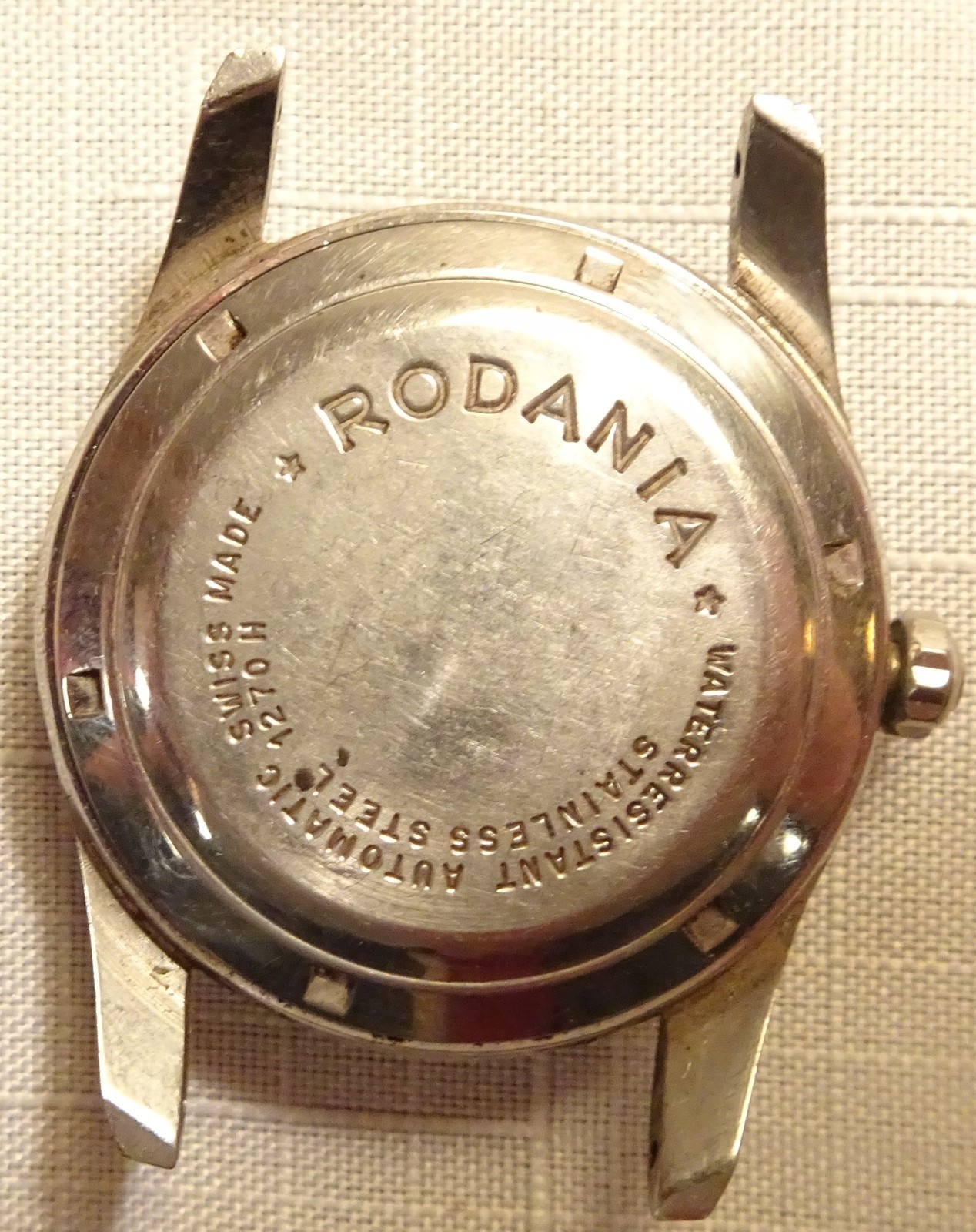 Rodania Wristwatch Movement 17J Vintage Men’s Automatic Parts