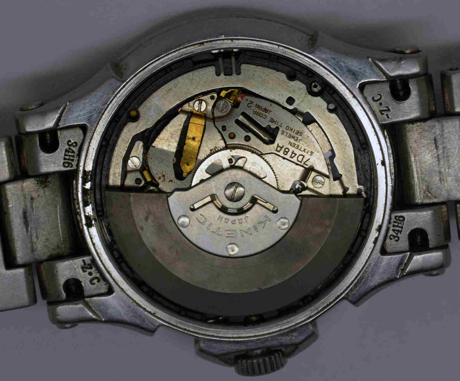 SEIKO Premier Kinetic Perpetual, Leap Year Edition. Ref: 7048-DAA0. For Service