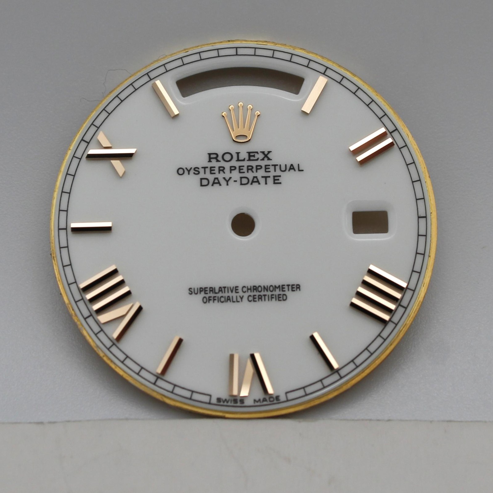 Rolex Day-Date White Roman Numerals Dial 228235