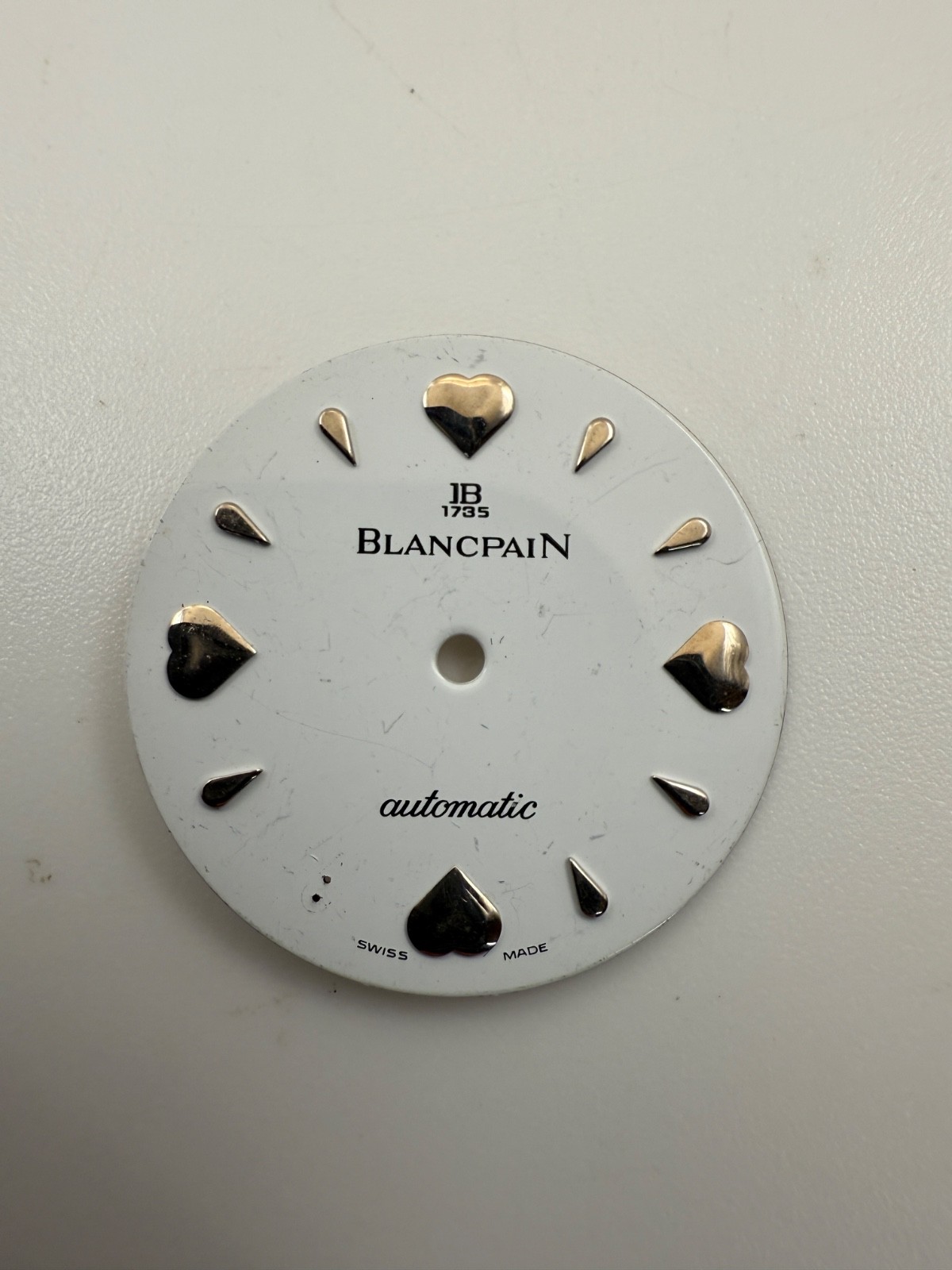 Blancpain White Dial 23 mm