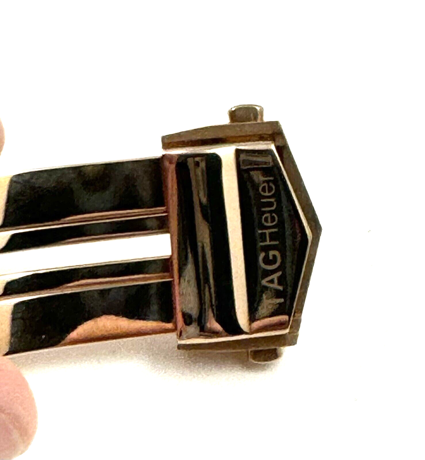 Tag Heuer Mens Rose Gold Watch Clasp Carrera model Watches 18mm