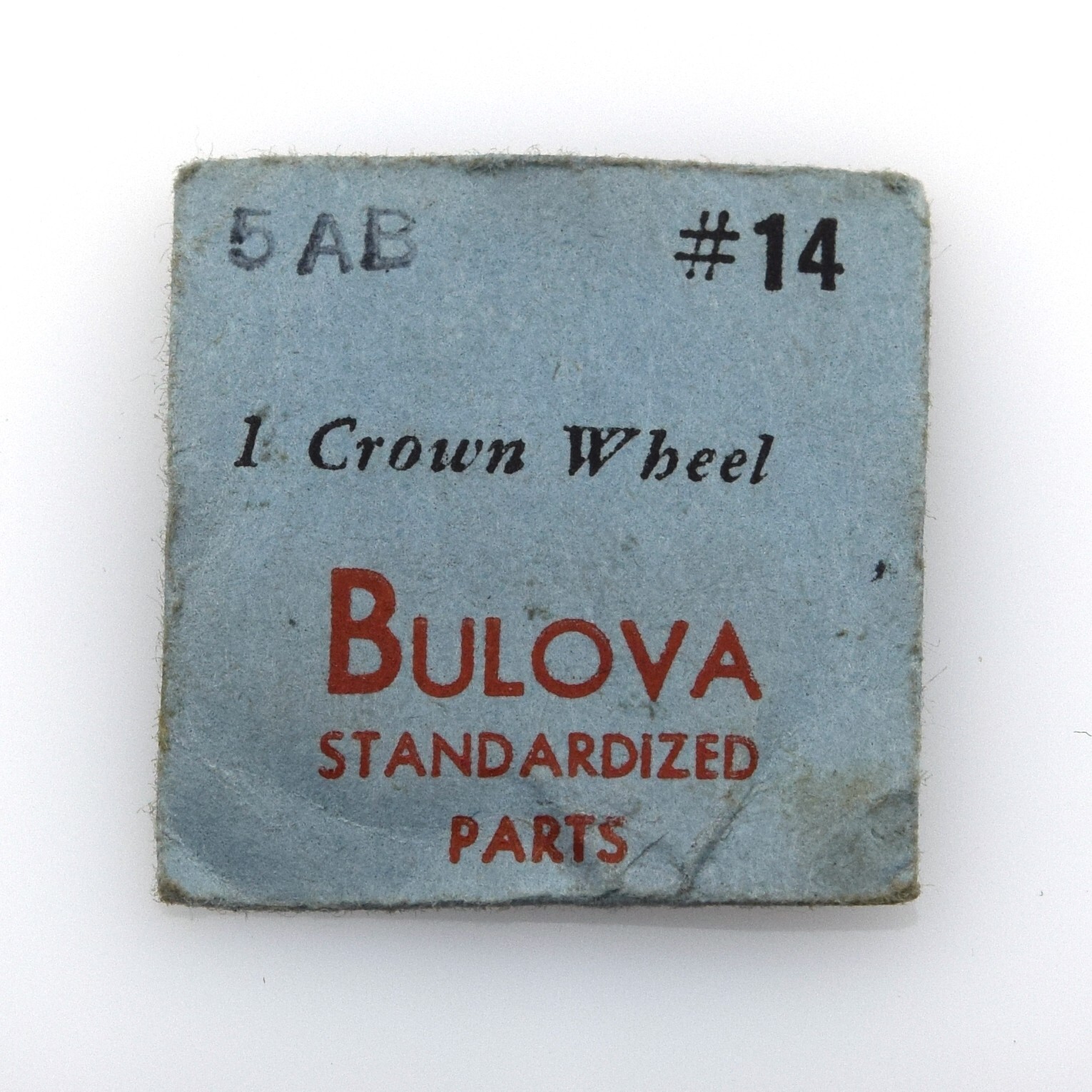 Bulova Crown Wheel For 5AB Part #14