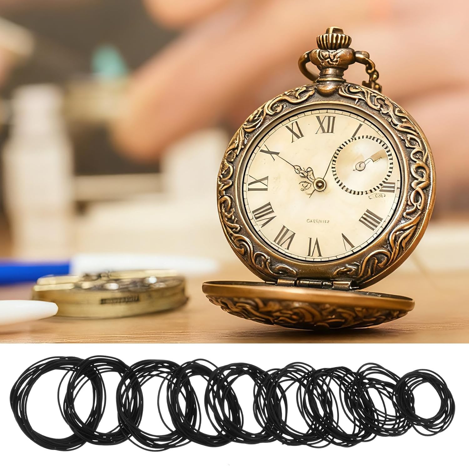 210 Pcs O Ring Watch Gasket,18 Size Rubber Seal O Ring Washers Set 0.5/0.6 Thick