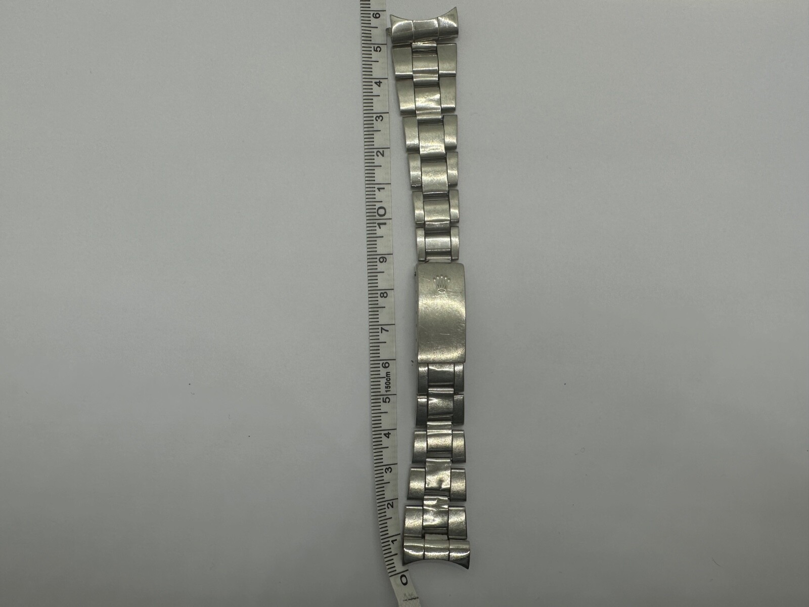 ORIGINAL Rolex 7835 Steel Band Bracelet 19MM 357 Endlinks good length!