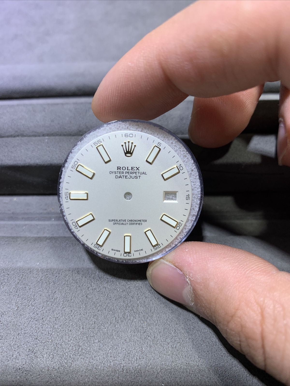 Rolex DateJust 2 Men’s 41mm Ivory Stick DISCONTINUED Index 116334