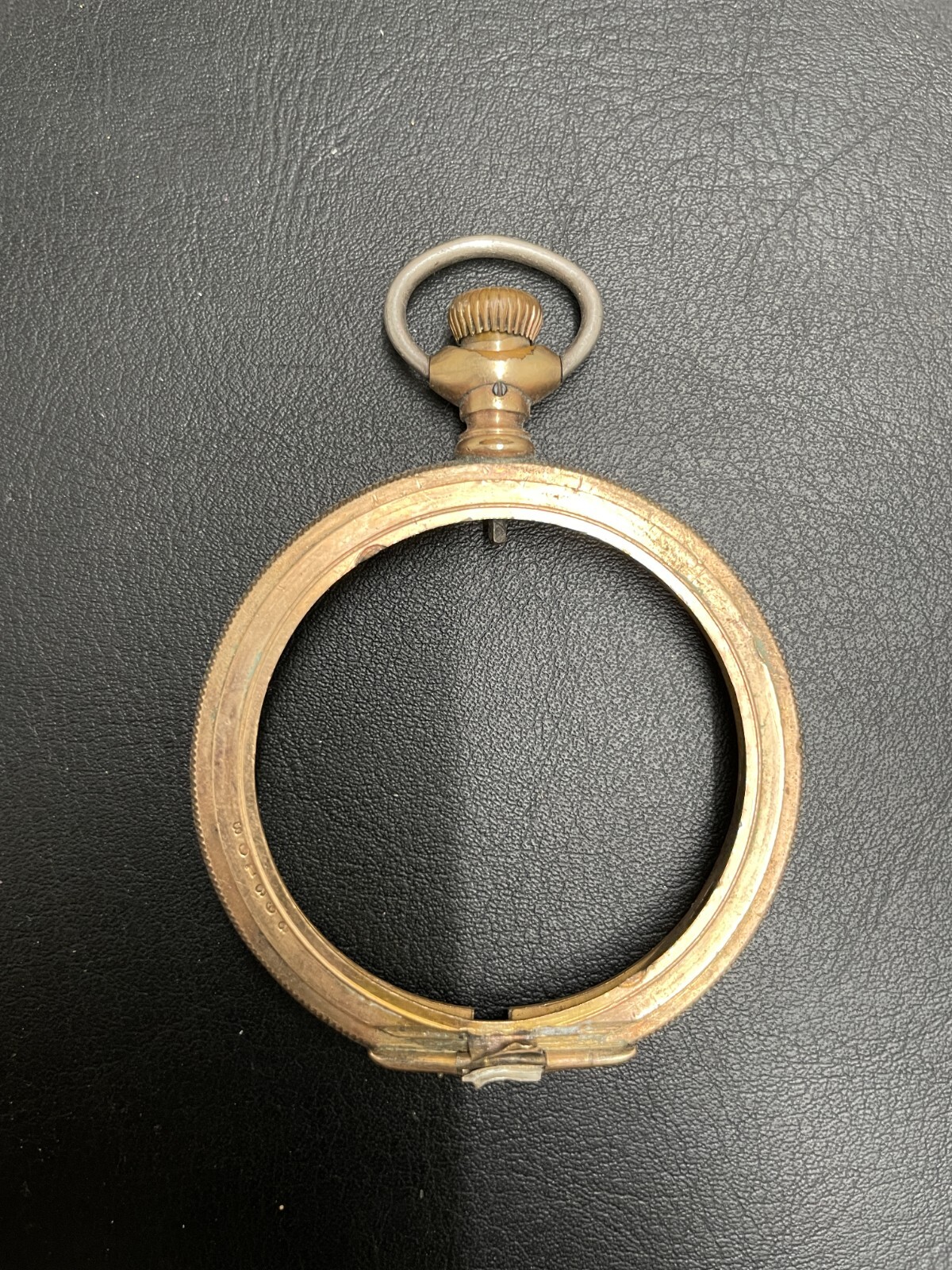 Unbranded 54 mm Pocket Watch Display Case Base Metal. C216