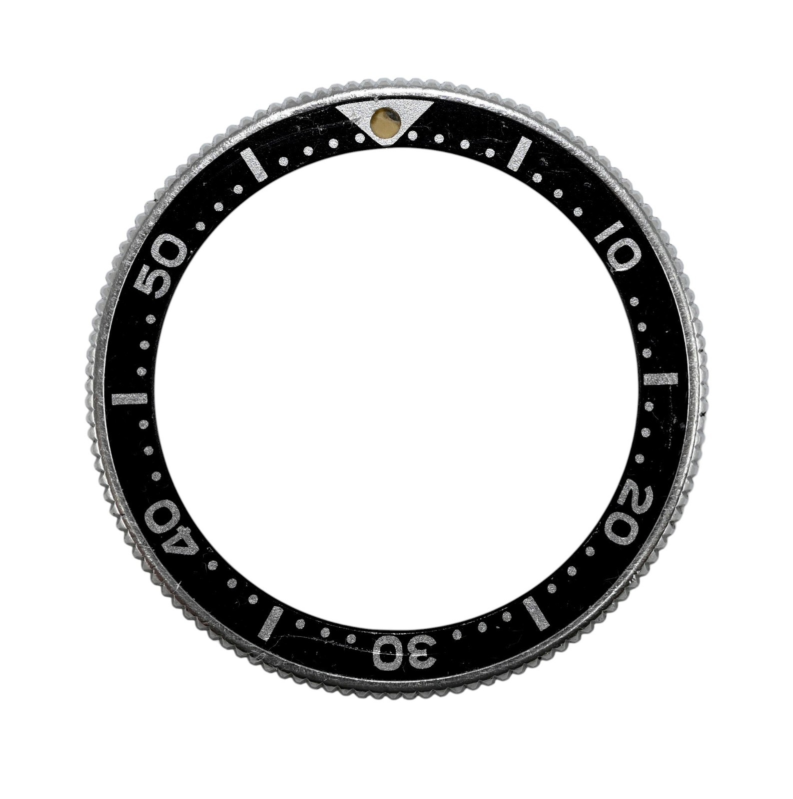 Original Seiko 6105-811X 8110 8119 Captain Willard Diver Watch Bezel and Insert!