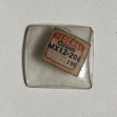 GRUEN : VERITHIN-CHAMPION (AND OTHERS) – Rectangle 20.6mm x 19.6mm
