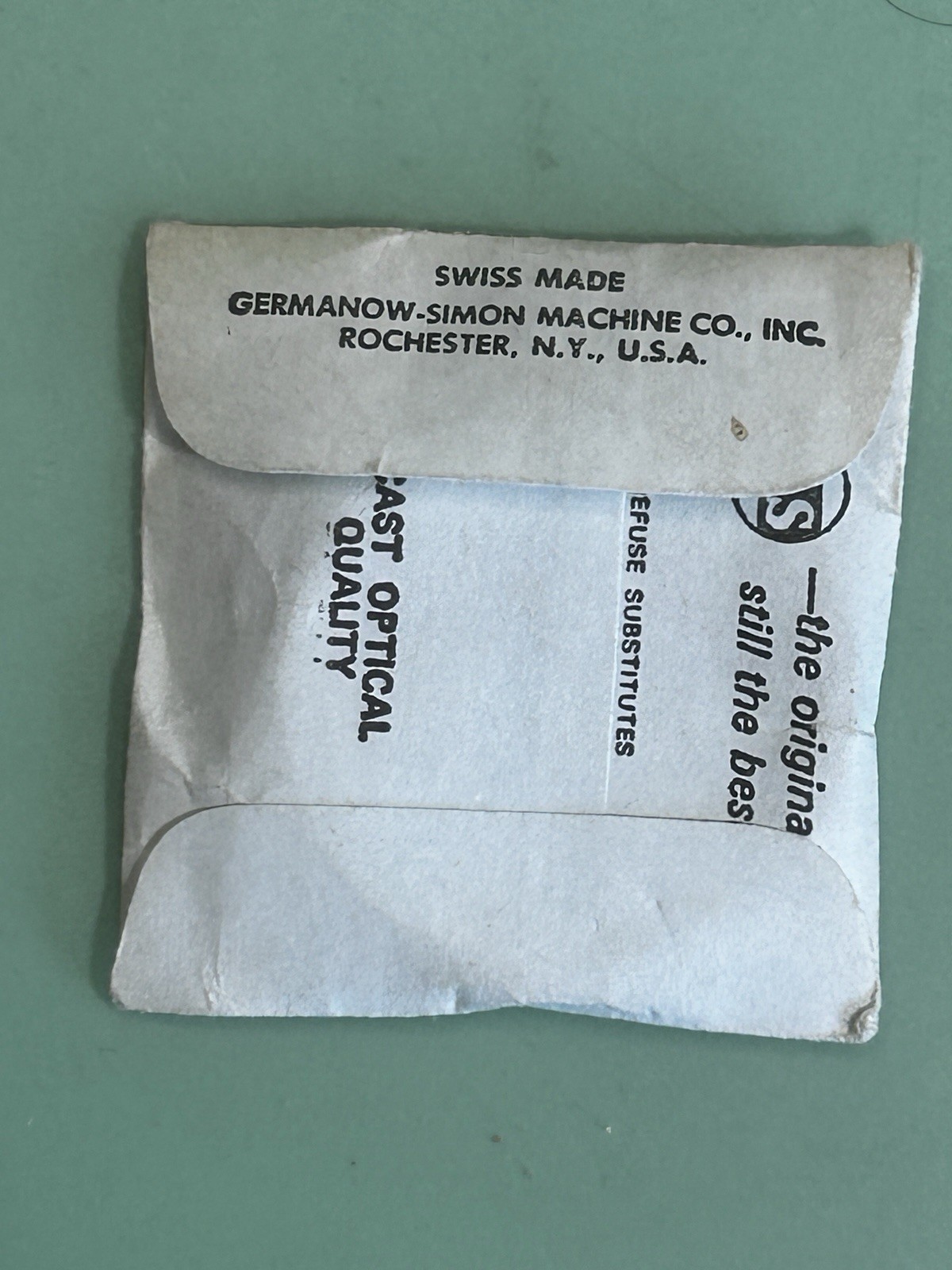 GS Angle-Tite AT32.2 – 32.2mm – Flat Top – Angle Side – Step Style Ring – NOS