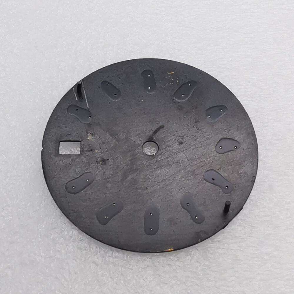 28.5mm luminous black blue green white sterile watch dial fit NH35 movement