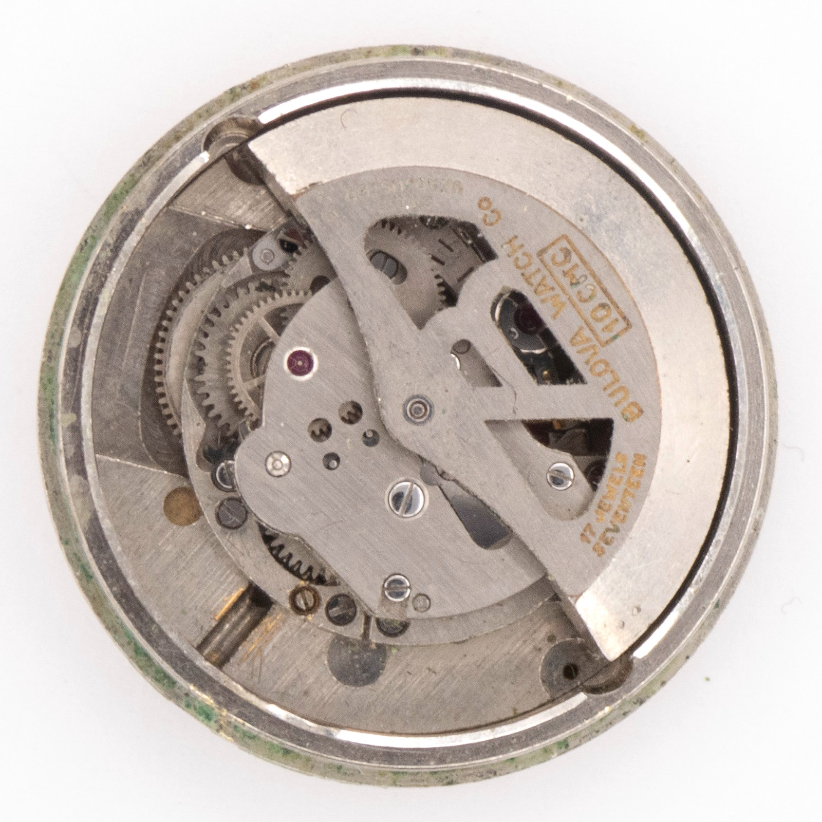 Vintage Bulova Caliber 10CMC 17-Jewel Automatic Wristwatch Movement