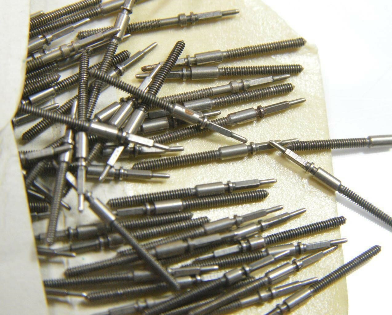 Lot of (5) NOS Hamilton Watch WINDING STEMS Parts Material, cal. 678