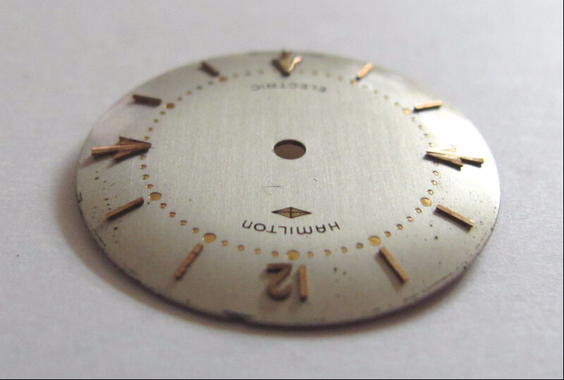 Hamilton Electric Van Horn Dial Only-For 500 & 500A-Good Condition