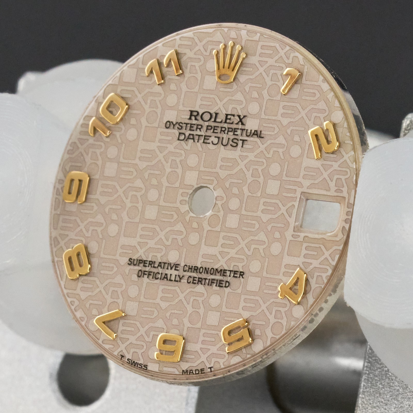 Rolex Datejust, 68273, Ivory Jubilee Arabic dial, T Swiss Made T + Hands set