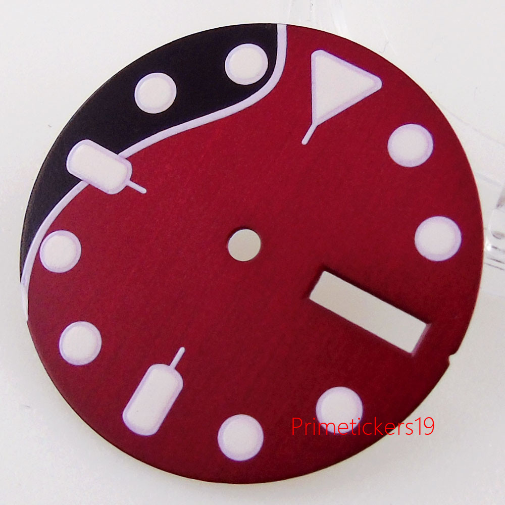 28.5mm Watch Dial Spare Parts Fit For NH36/NH36A Automatic Movement Luminous Day