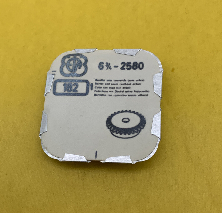 Mido 0657 Barrel and Cover. Part 182. New Old Stock (1200)