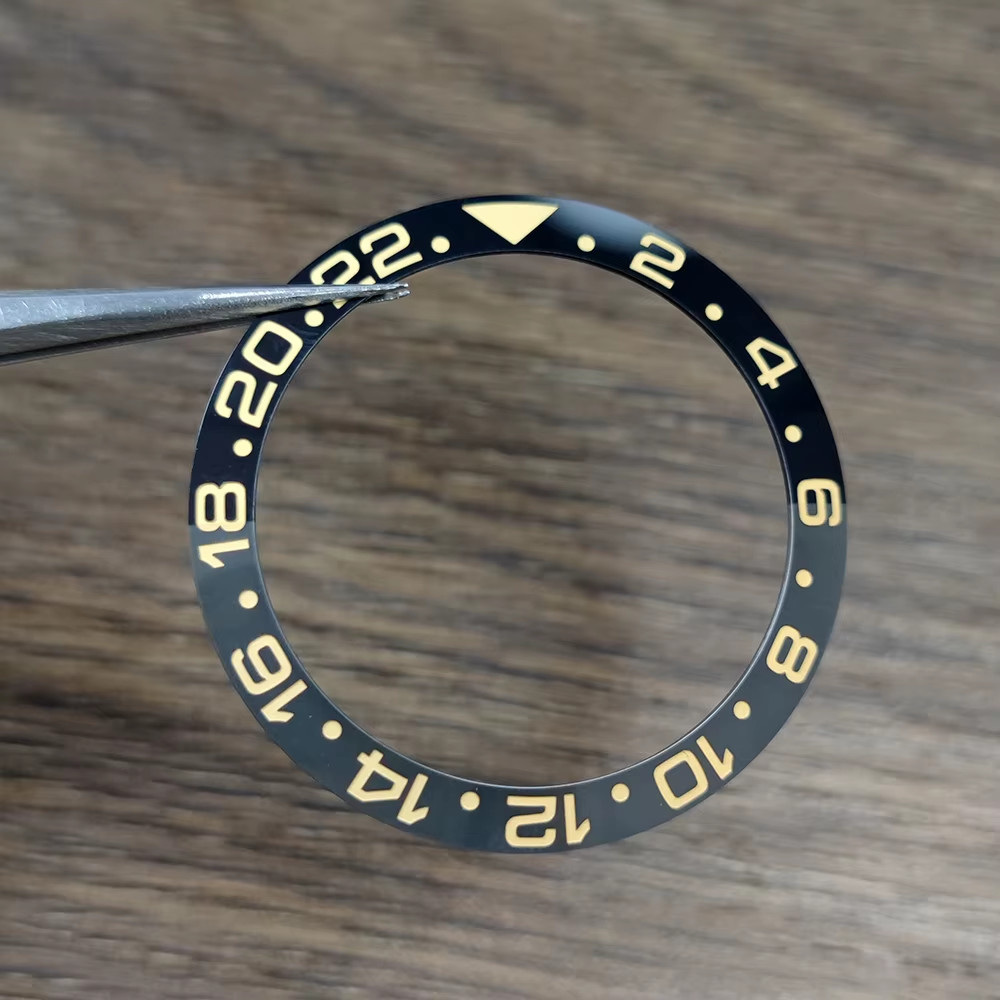 Custom Made Watch Bezel Insert Fits Rolex GMT Master Pepsi Blue Red