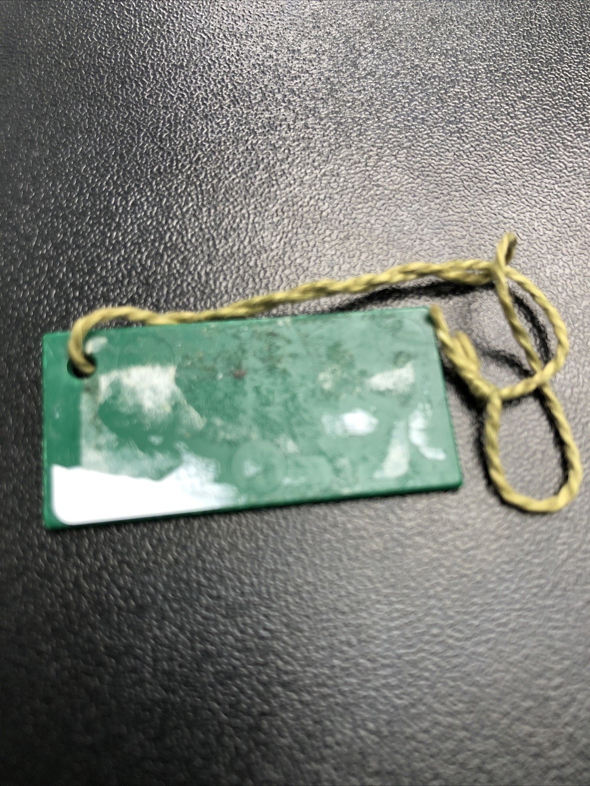 ROLEX PRESIDENT GREEN SERIAL HANG TAG