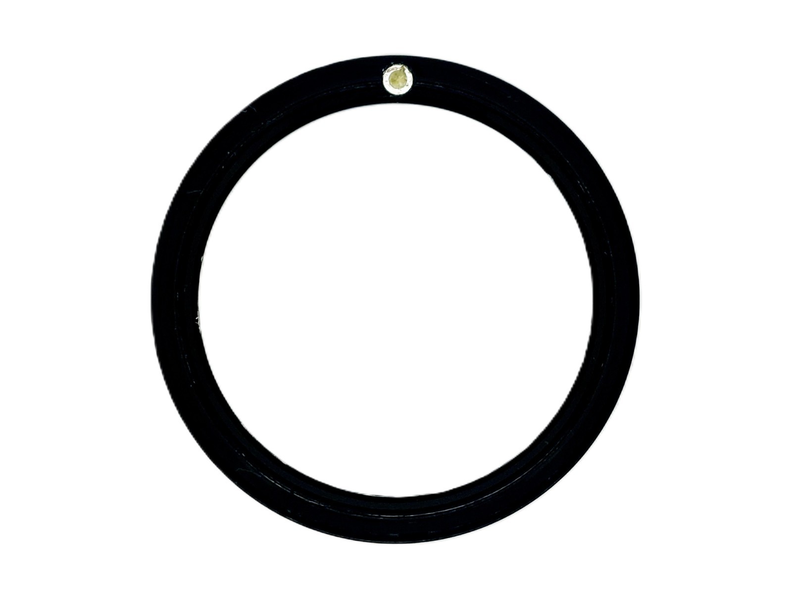 Watch Bezel Insert For OMEGA Seamaster 300m Aluminium Black With Silver Numerals