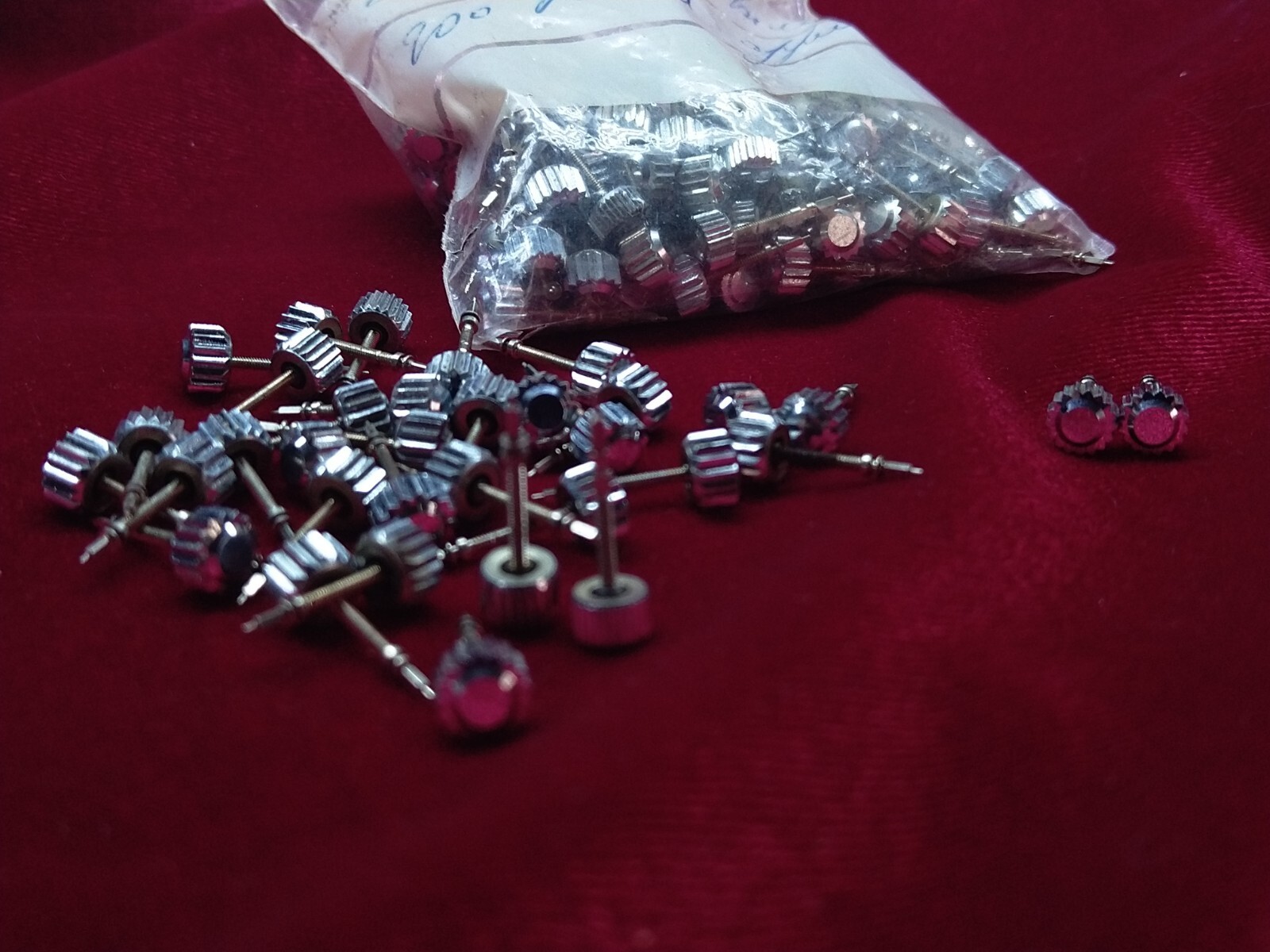 EB EBAUCHES BETTLACH crown 6.00 mm dia/ 2.50 mm tube and stem 1.20 mm