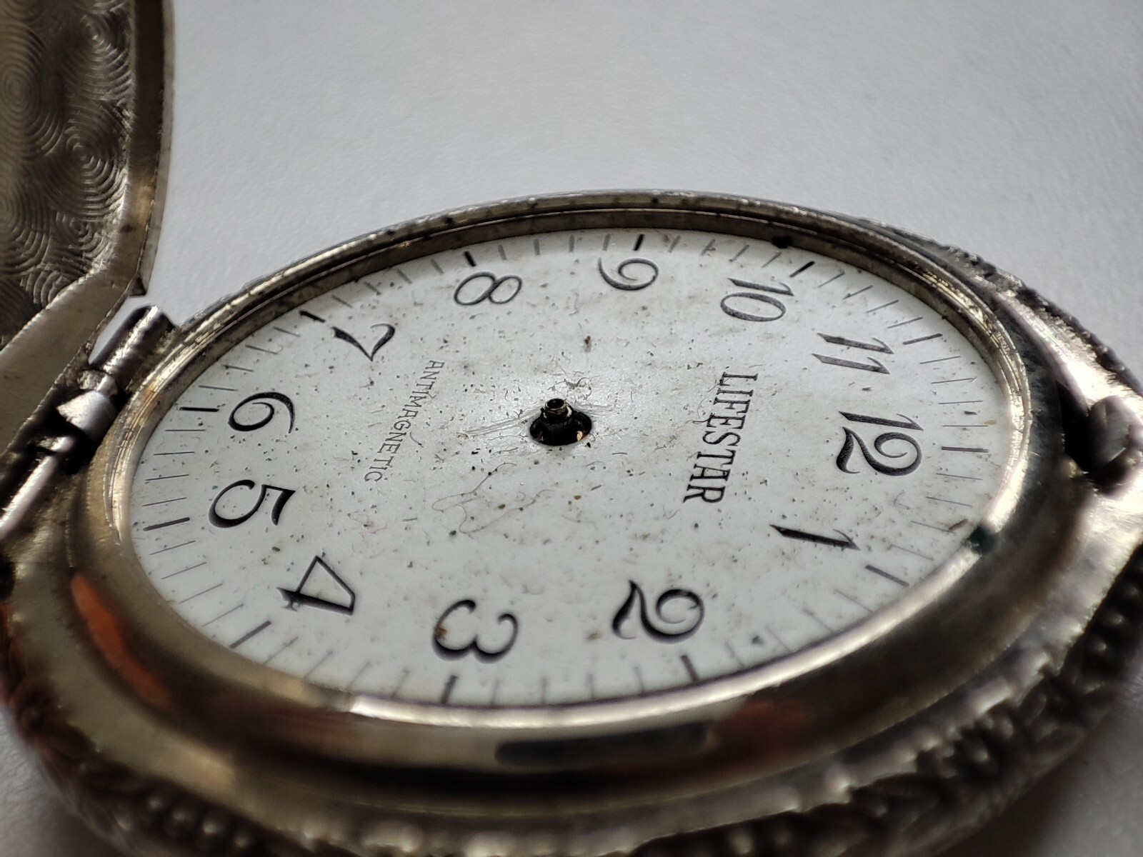 hunting scene pocket Watch lifestar watch – 46.5 mm – for parts and spares