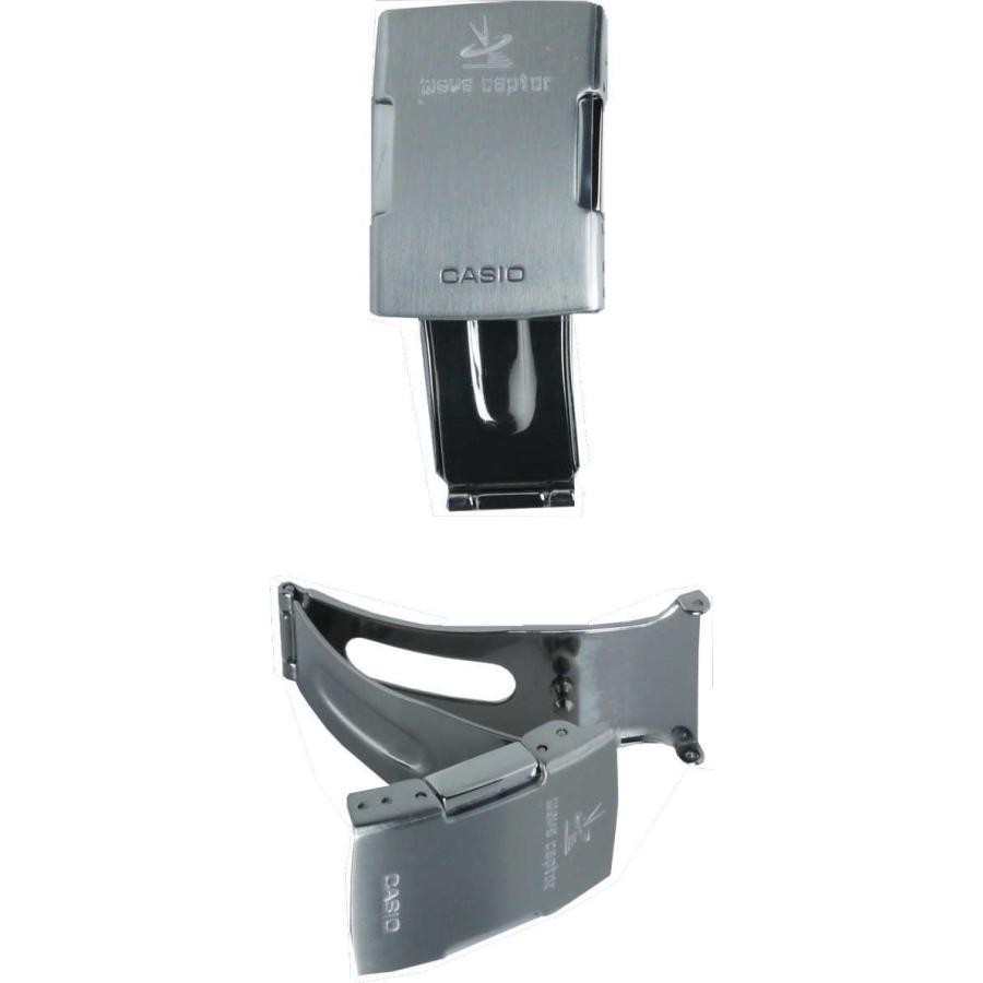 Genuine New CASIO Wave Ceptor WVQ-M410D Bracelet Clasp Buckle Silver
