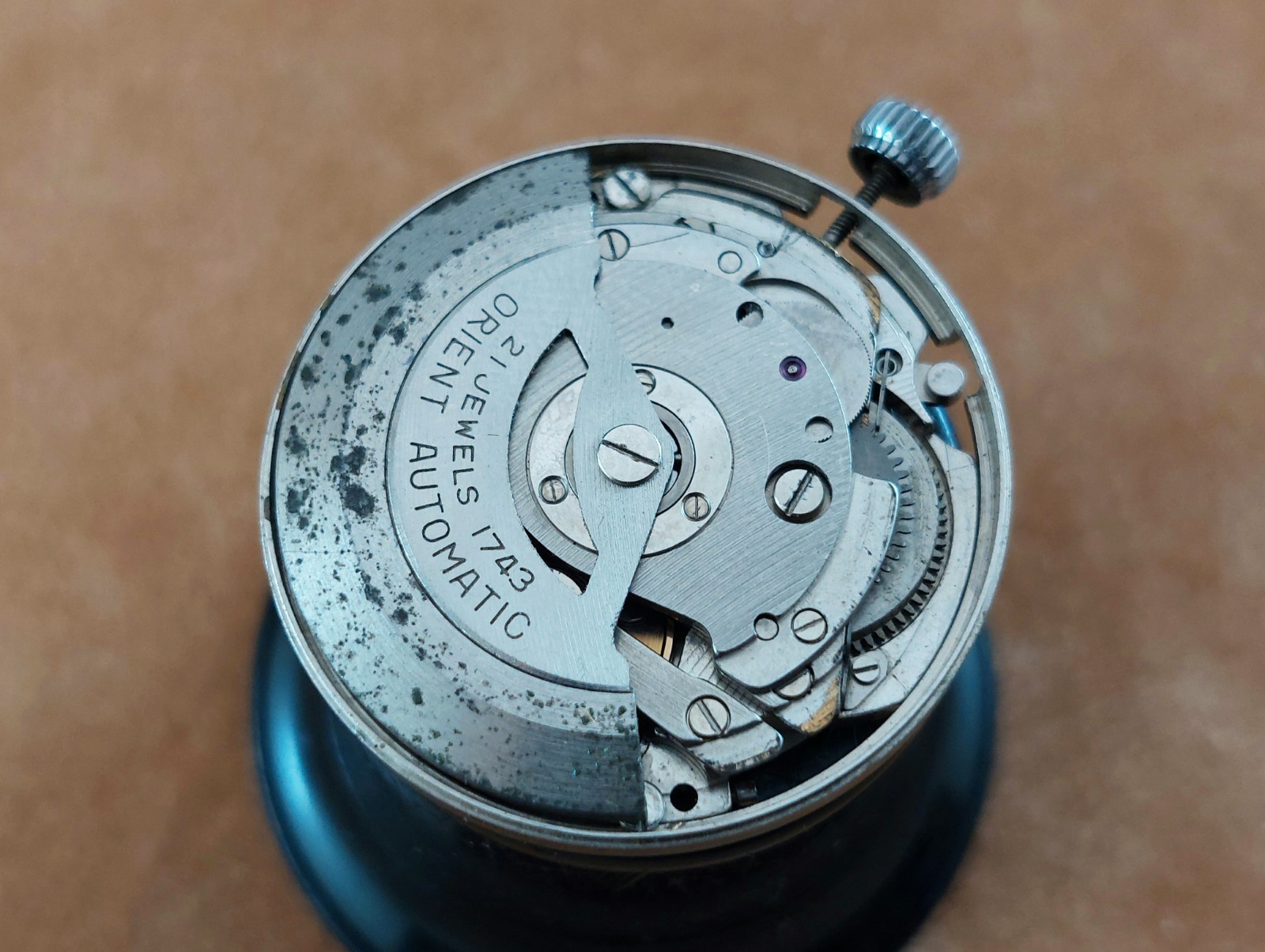 Original Vintage ORIENT Movement Caliber 1743 for 300m Skin Diver. Ca 1960’s
