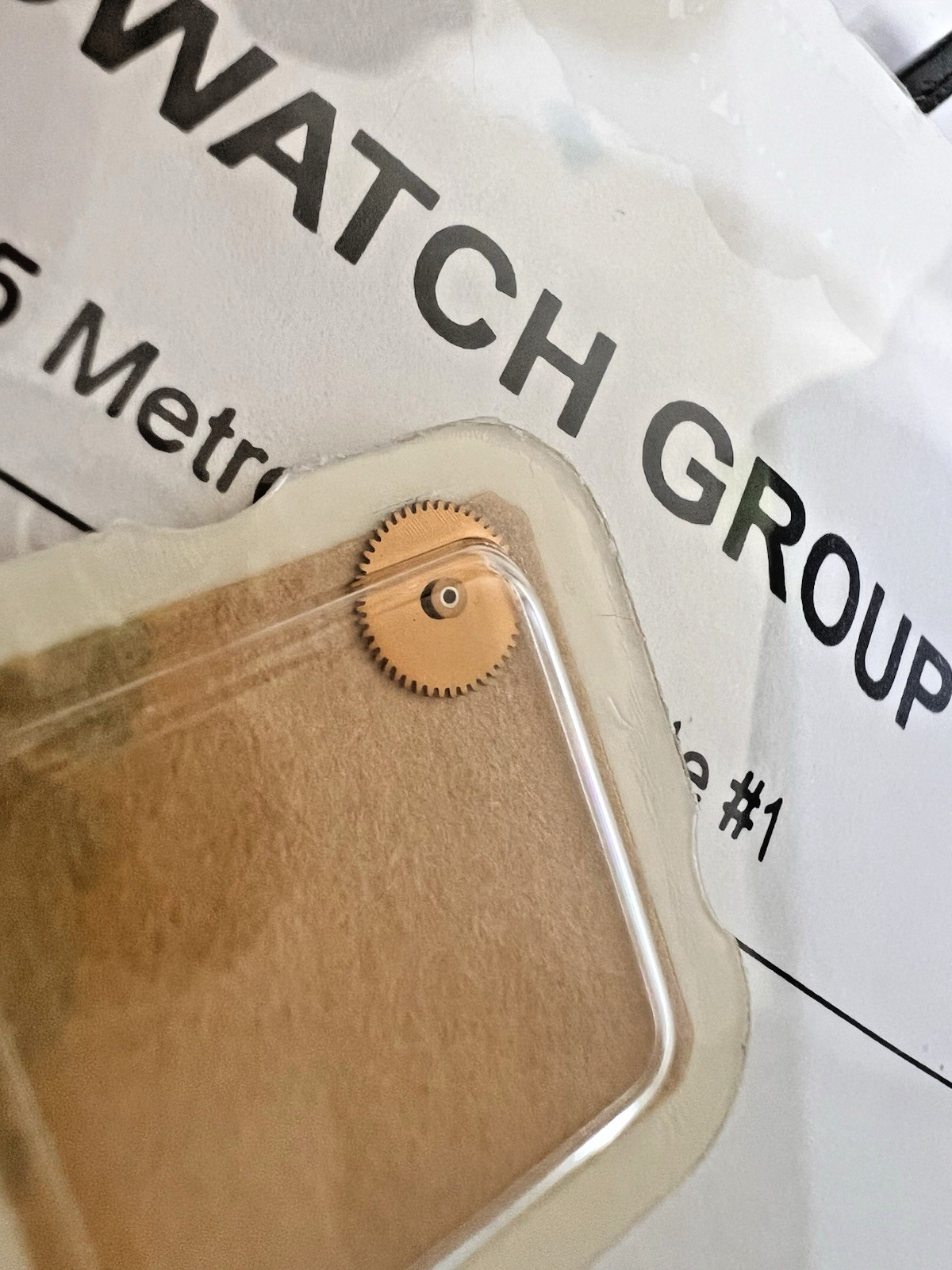 Omega Watch Movement Part MINUTE Wheel REF:0722-1150-260 Original SEALED SWISS
