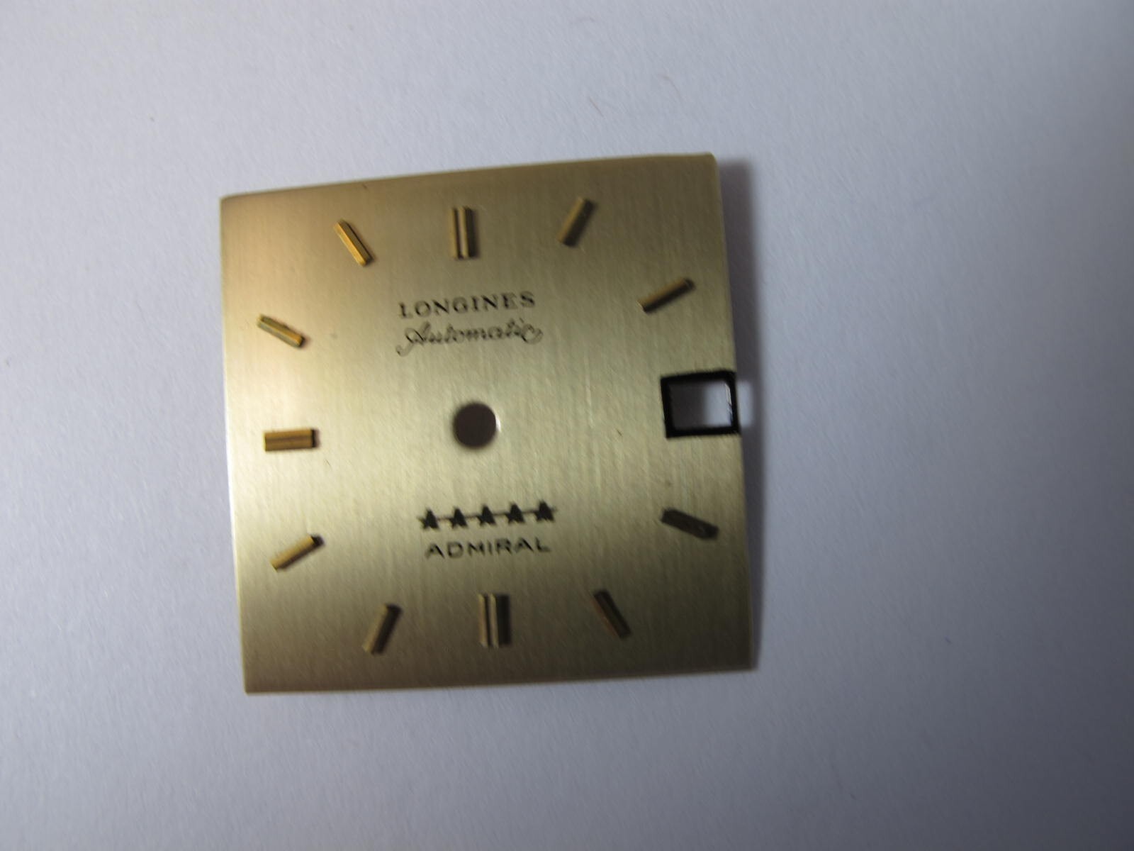 LONGINES AUTOMATIC 5 STAR ADMIRAL DIAL SQUARE FOR CALIBER 890