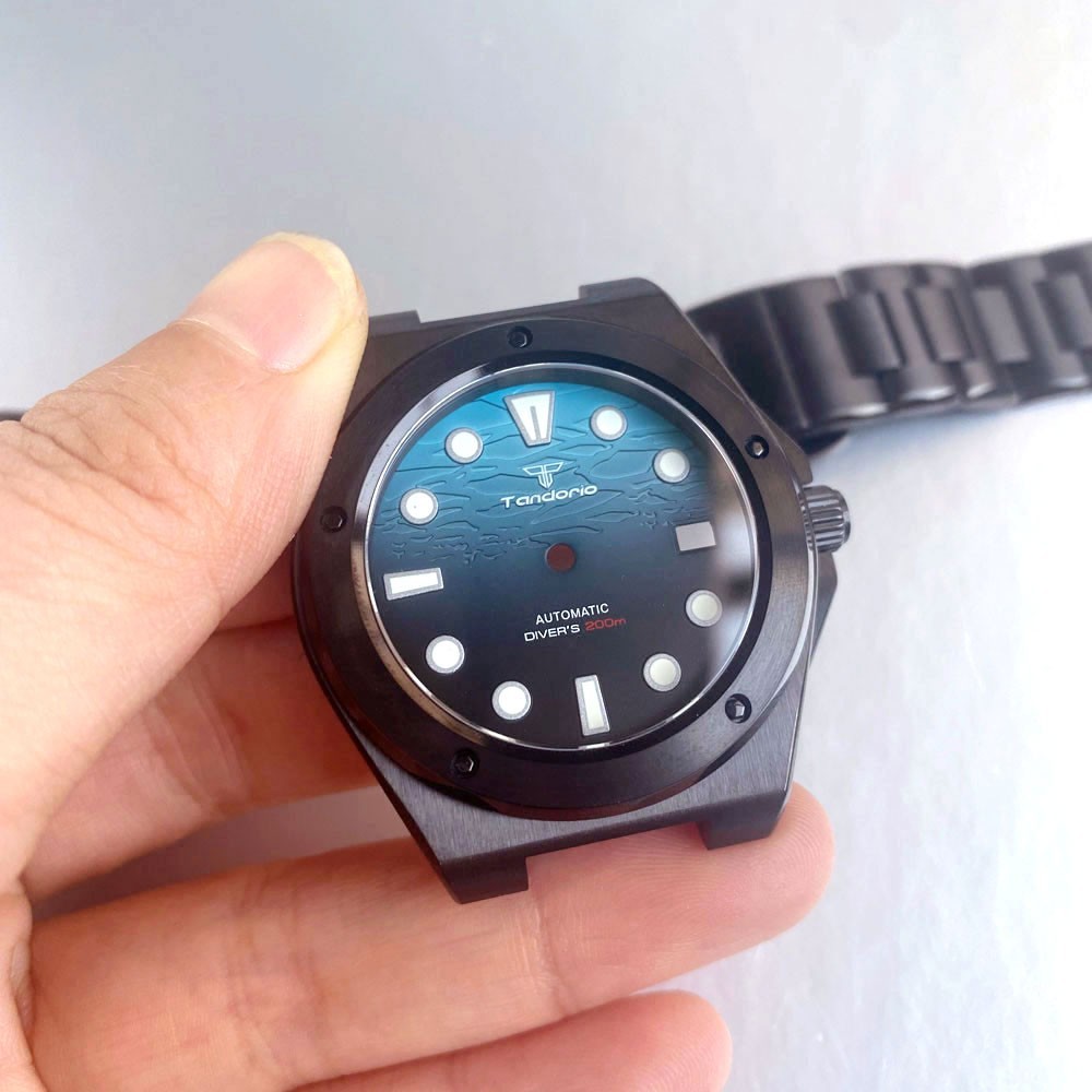 20ATM Diver Engineer Watch Case Sapphire Glass 29mm Date Dial For NH35 ETA2824