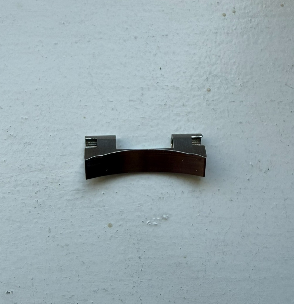 1x Genuine Original OEM Gucci 126.3 End Link 20mm Polished Stainless Steel