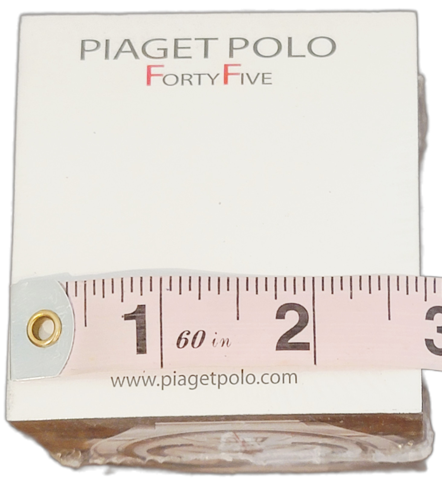 Piaget Polo 45 Post-It Cube 2 15/16″ x 2 3/4″ x 2 3/4″ Factory Sealed