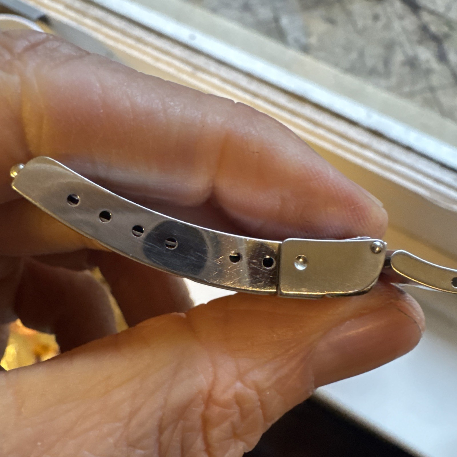 Vintage Rolex 93153-18 16613 16803 Submariner clasp U4 Circa 1988