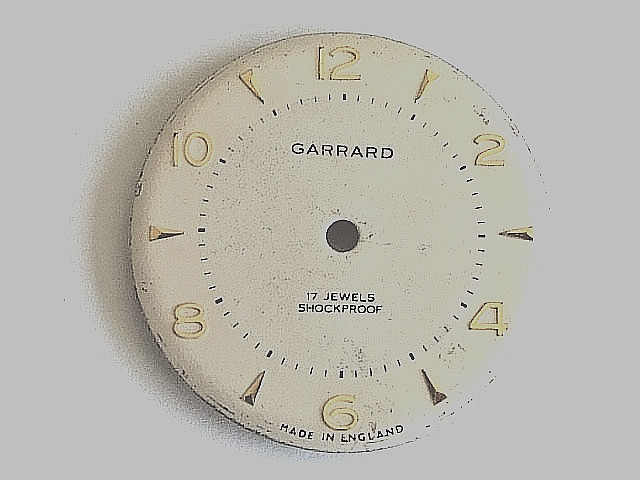 Smiths Garrard 17 jewels watch dial 29mm, good used condition.