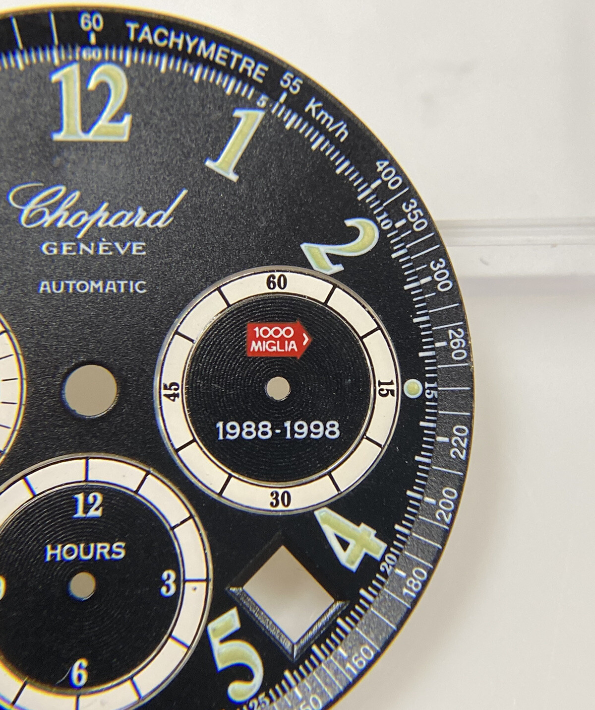 Genuine Chopard Geneve Automatic 1000 Miglia 1988-98 Black 30.9mm Dial Ref: 8331