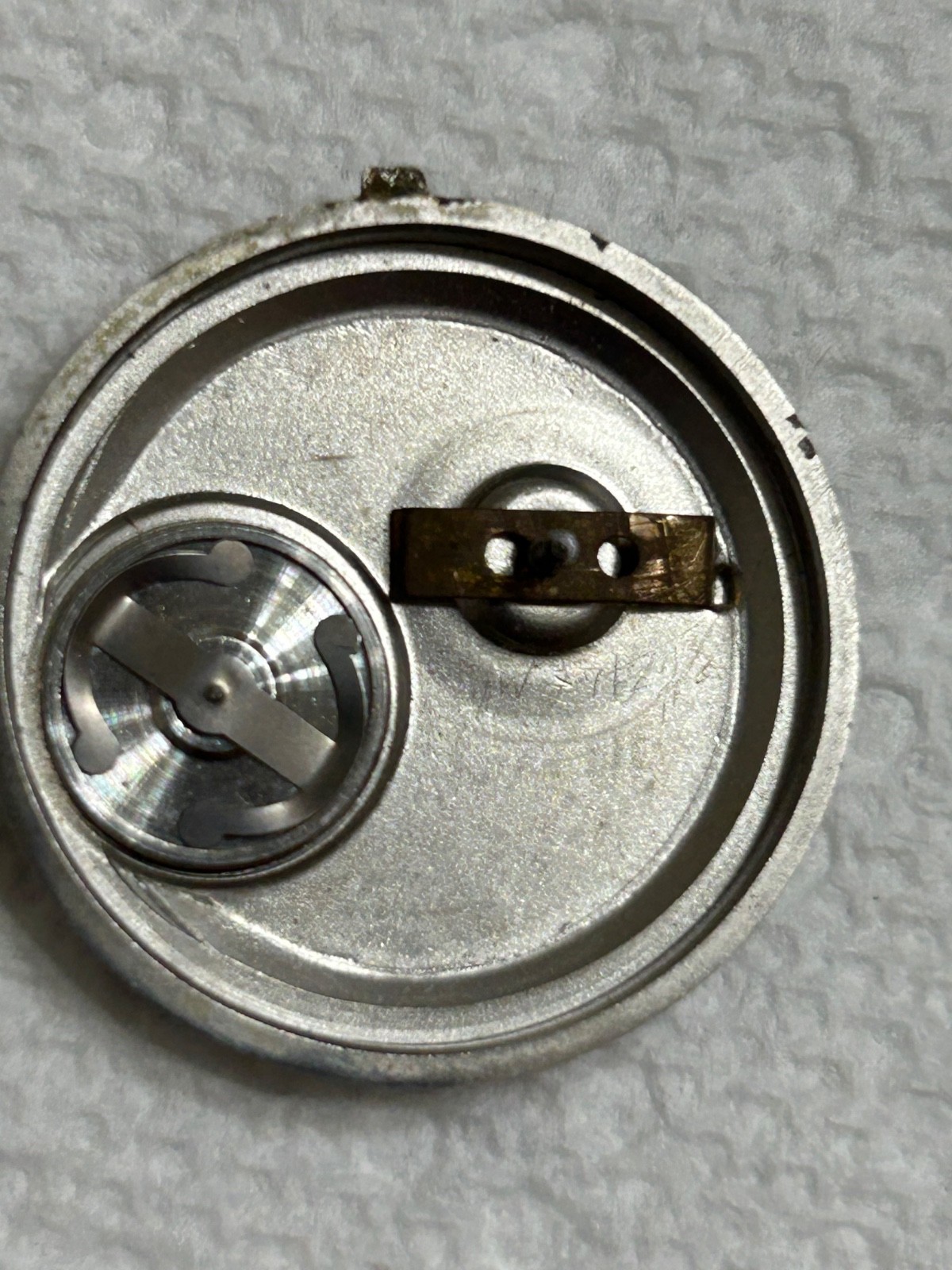 Accutron 214 Stainless Case Back Cover
