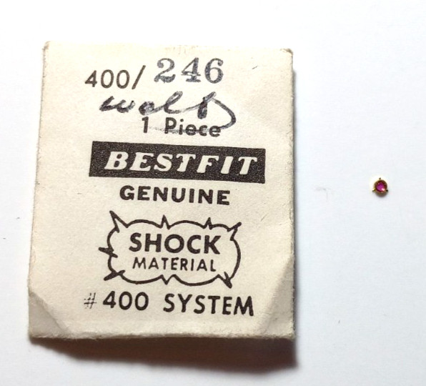 ETA 2630 2622 JEWEL RUBY SHOCK CAP W/SPG watch part #400/246 fit ST 1686
