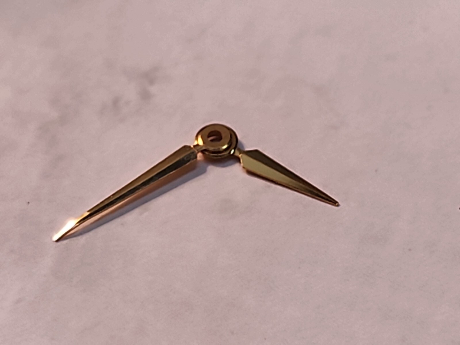 Set Of 1962 Factory NOS Bulova 10BZAC Gilt Pitched Lance Hands 82/140