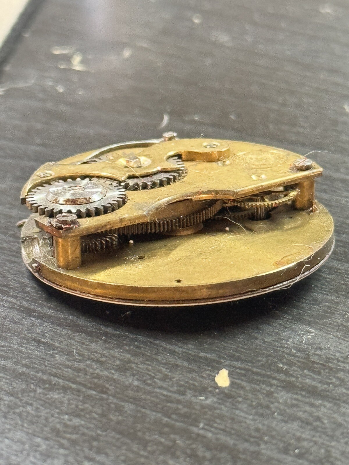 Vintage Roskopf Patent Pocket Watch Movement Size 18s For Parts (PW216)